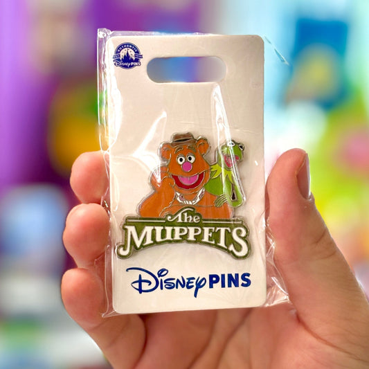 The Muppets: Kermit and Fozzie Bear Pin - PopCultGang