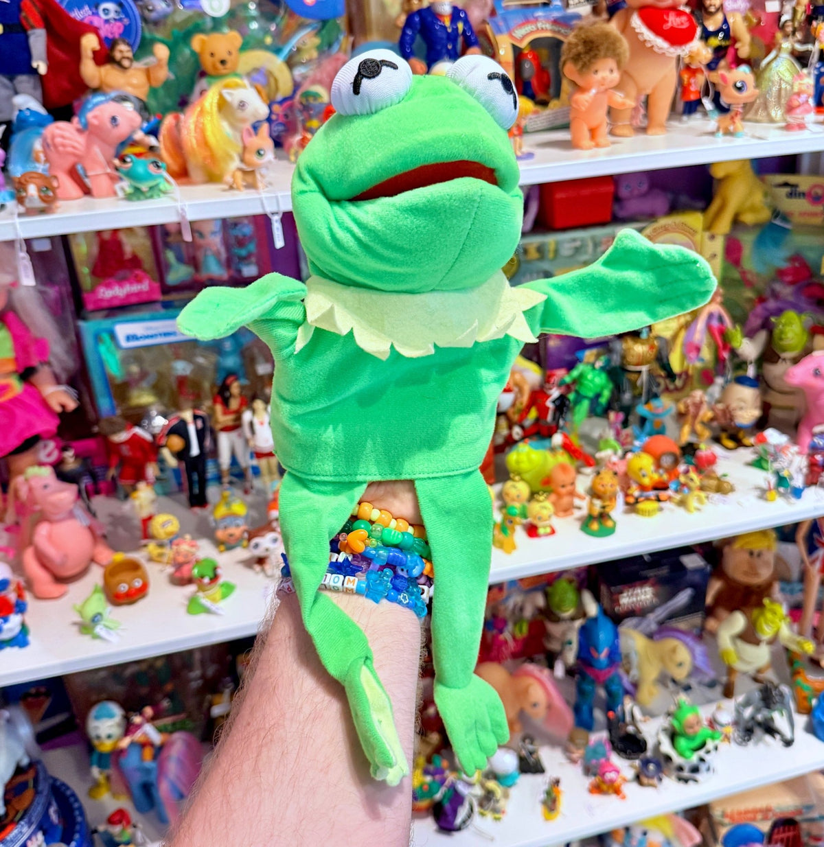 The Muppets: Kermit Hand Puppet (Albert Hejn, 2012) - PopCultGang