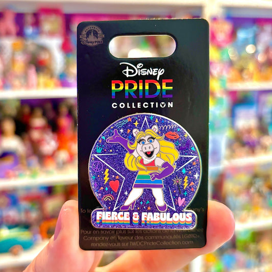 The Muppets: Miss Piggy Fierce & Fabulous Pin (Disney) - PopCultGang
