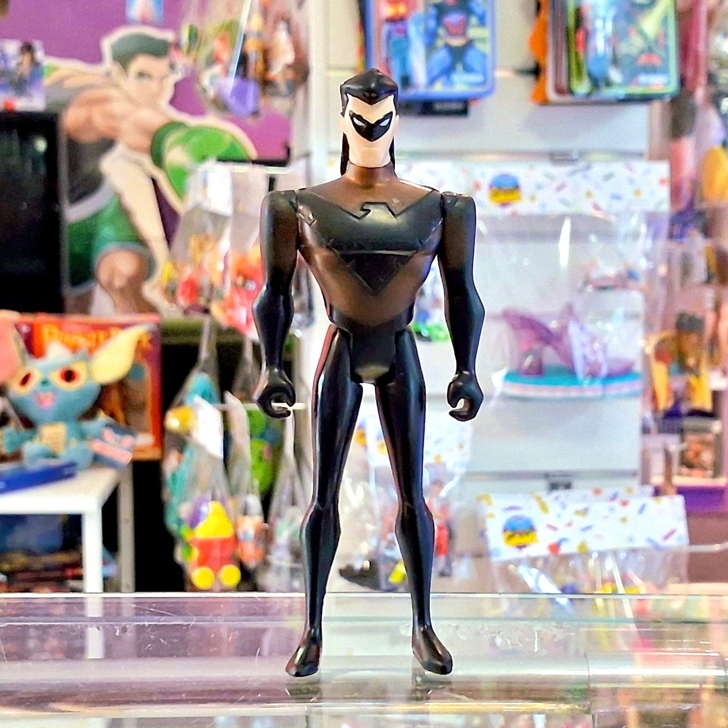 The New Batman Adventures: Force Shield Nightwing Action Figure (Kenner, 1998) - PopCultGang