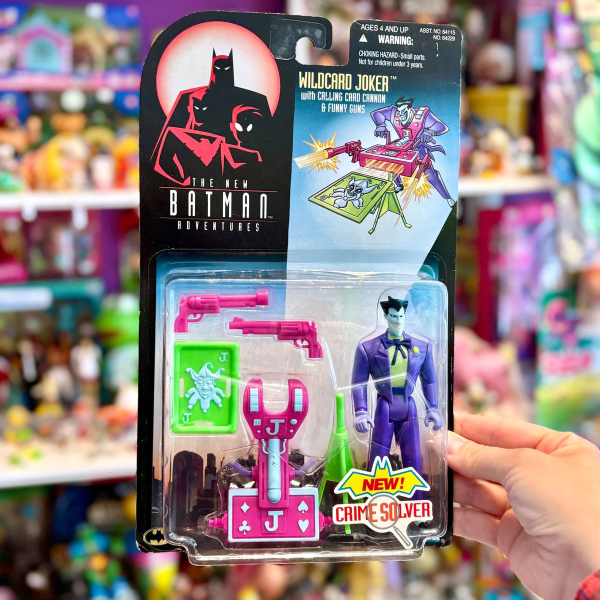 The New Batman Adventures: Wildcard Joker Action Figure (Kenner, 1998) - PopCultGang