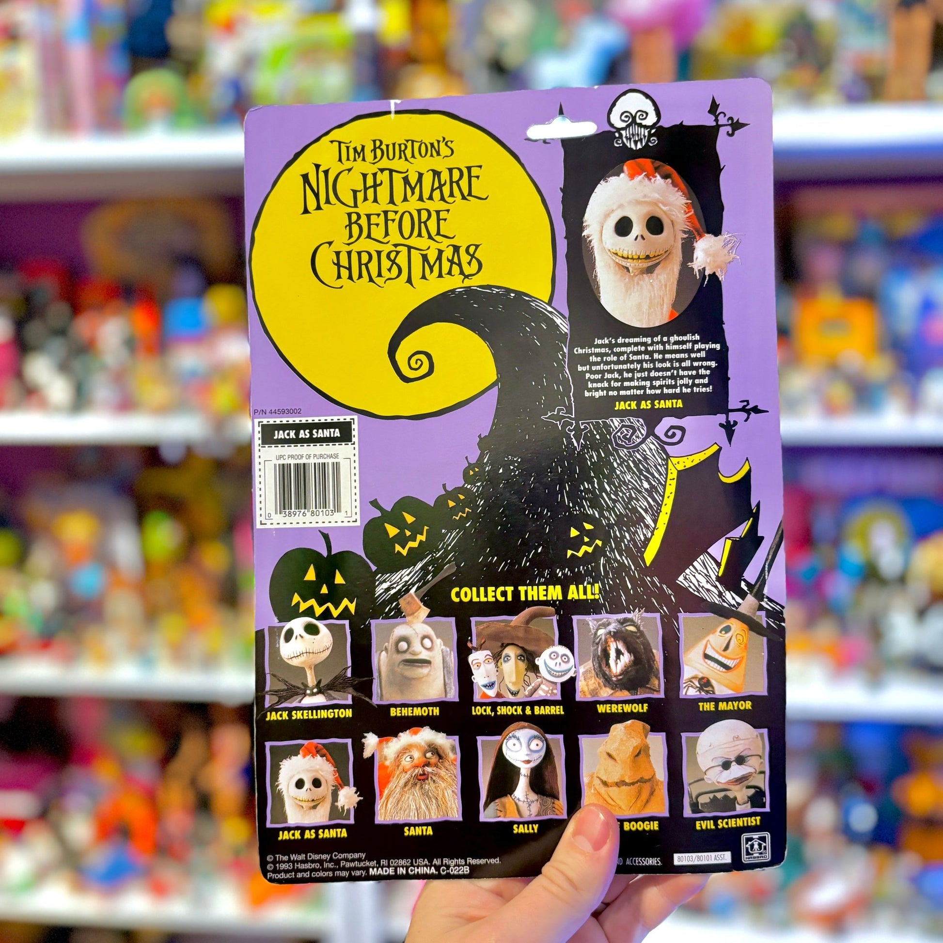 The Nightmare Before Christmas: Jack As Santa Figure (Hasbro, 1993) - PopCultGang