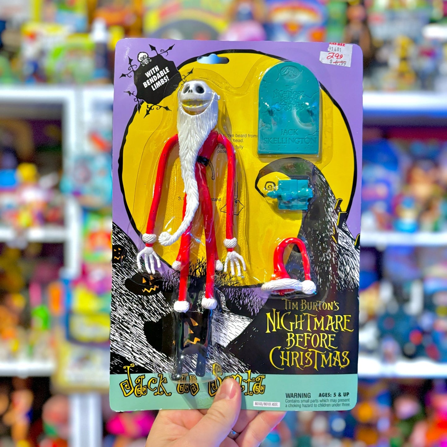 The Nightmare Before Christmas: Jack As Santa Figure (Hasbro, 1993) - PopCultGang