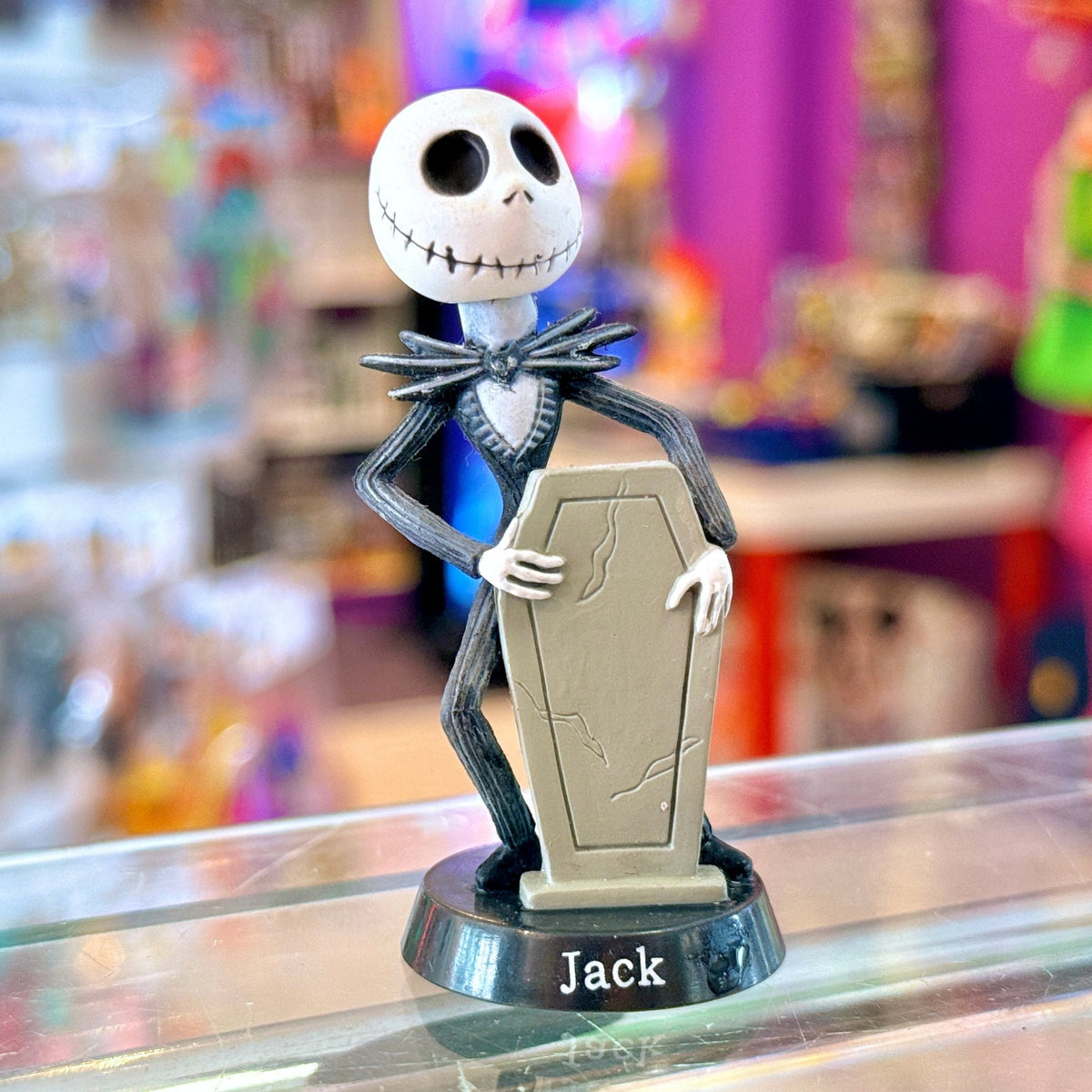 The Nightmare Before Christmas: Jack Skellington - Mini Bubble Head Figure (ToyFun, 2000s) - PopCultGang