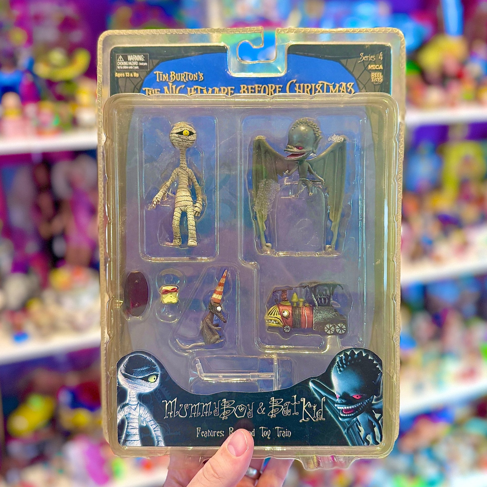 The Nightmare Before Christmas: Mummy Boy & Bat Kid Action Figure (Neca, 2005) - PopCultGang
