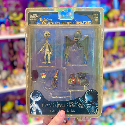 The Nightmare Before Christmas: Mummy Boy & Bat Kid Action Figure (Neca, 2005) - PopCultGang