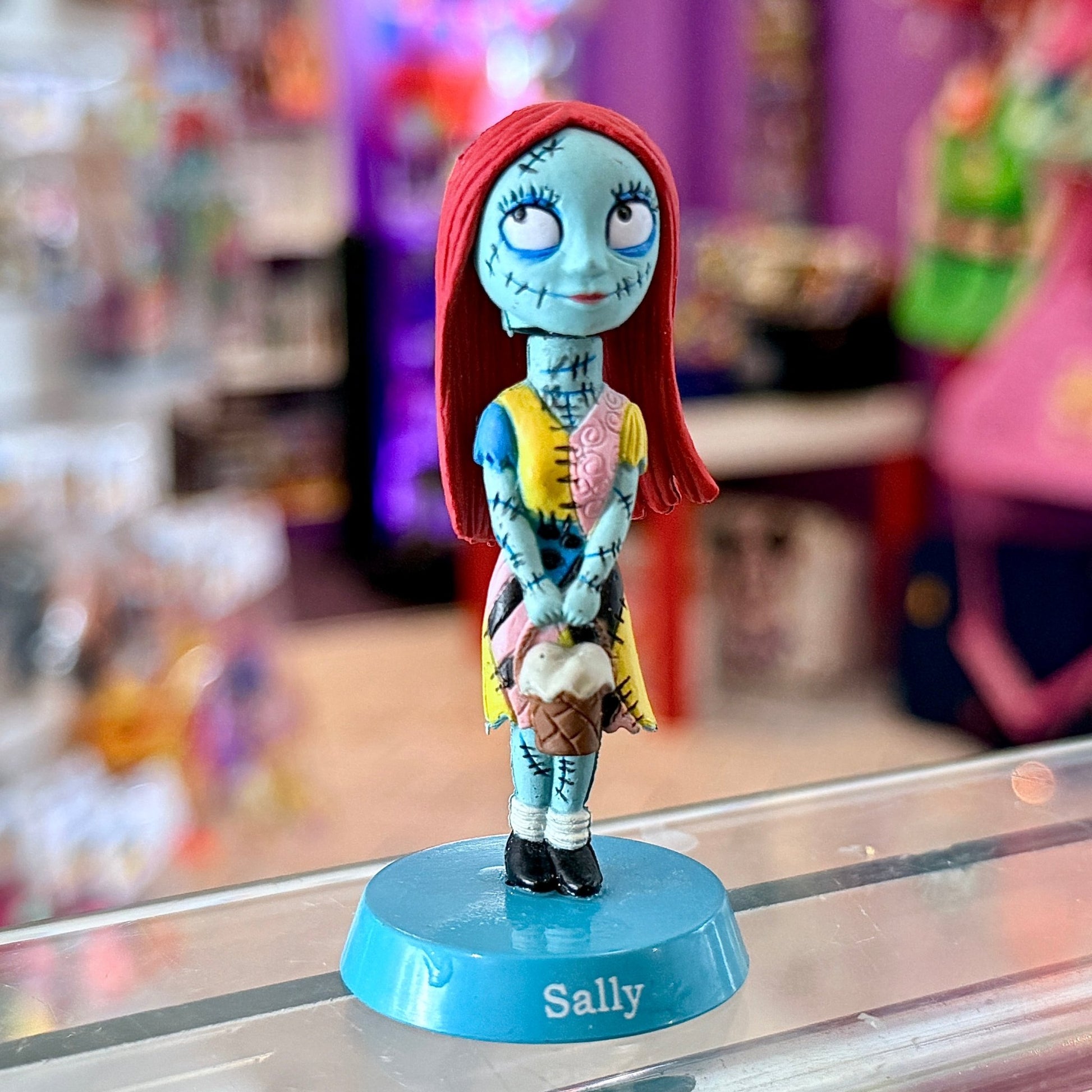 The Nightmare Before Christmas: Sally - Mini Bubble Head Figure (ToyFun, 2000s) - PopCultGang