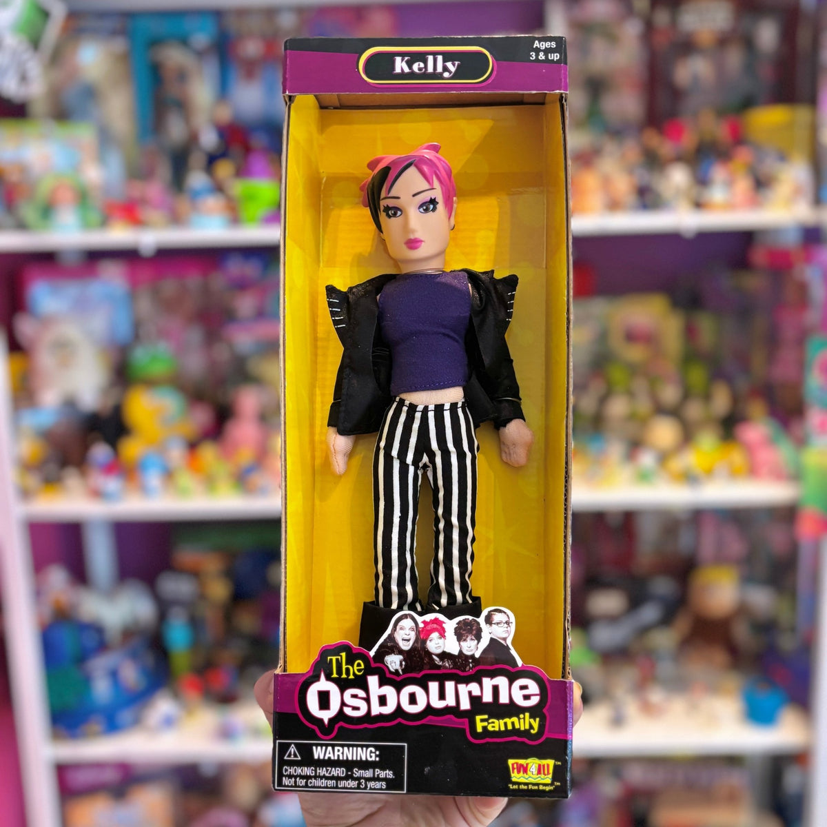 The Osbourne Family: Kelly Plush Doll (NIB, 2002) - PopCultGang