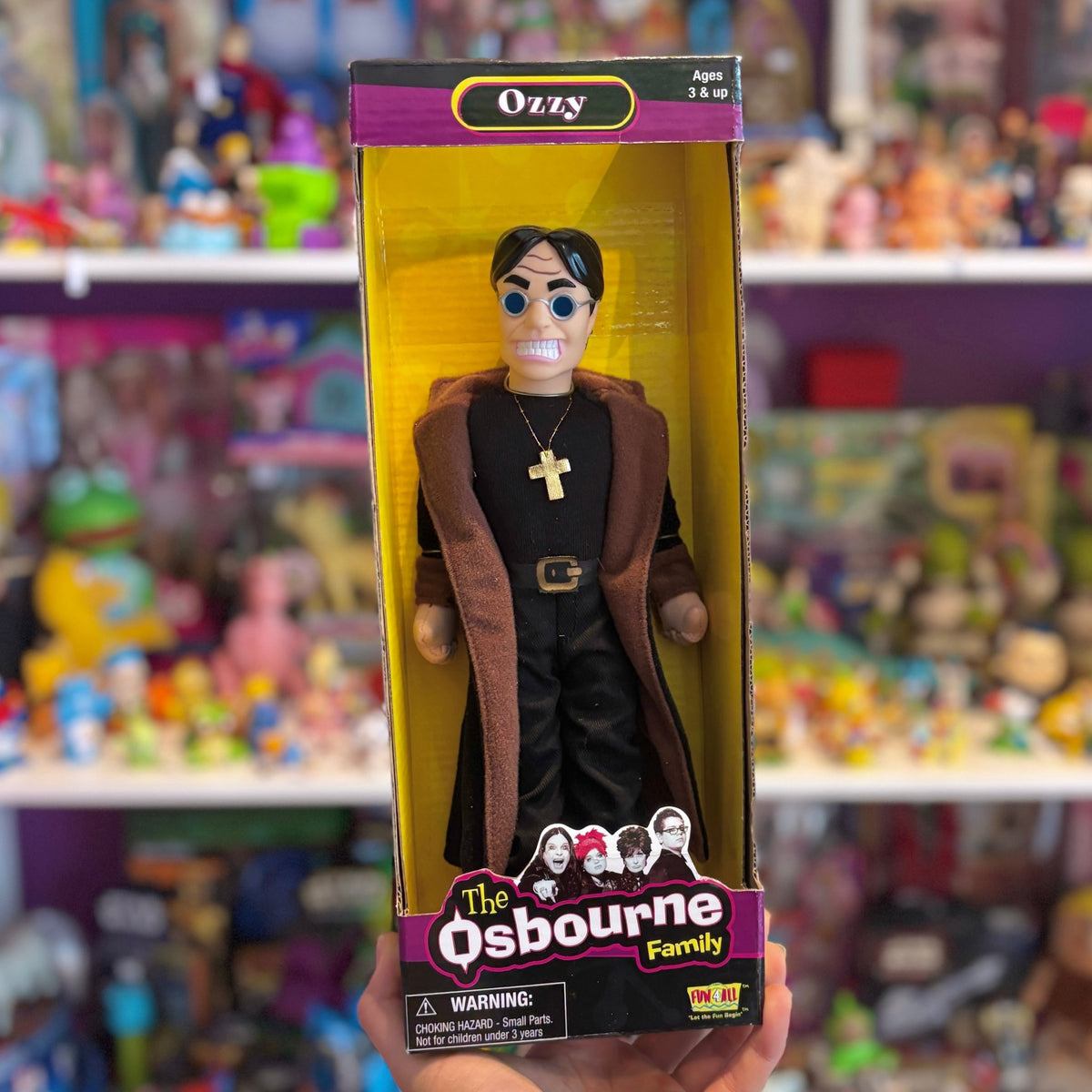 The Osbourne Family: Ozzy Plush Doll (NIB, 2002) - PopCultGang