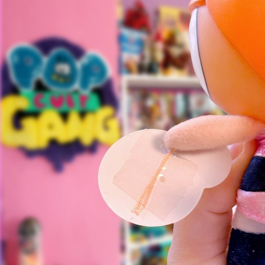 The Powerpuff Girls: Rock Band Blossom Mini Plush Doll (Cartoon Network, 2000) - PopCultGang