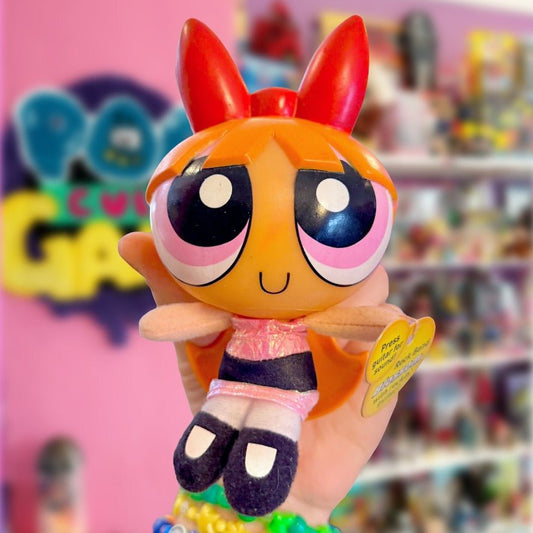 The Powerpuff Girls: Rock Band Blossom Mini Plush Doll (Cartoon Network, 2000) - PopCultGang