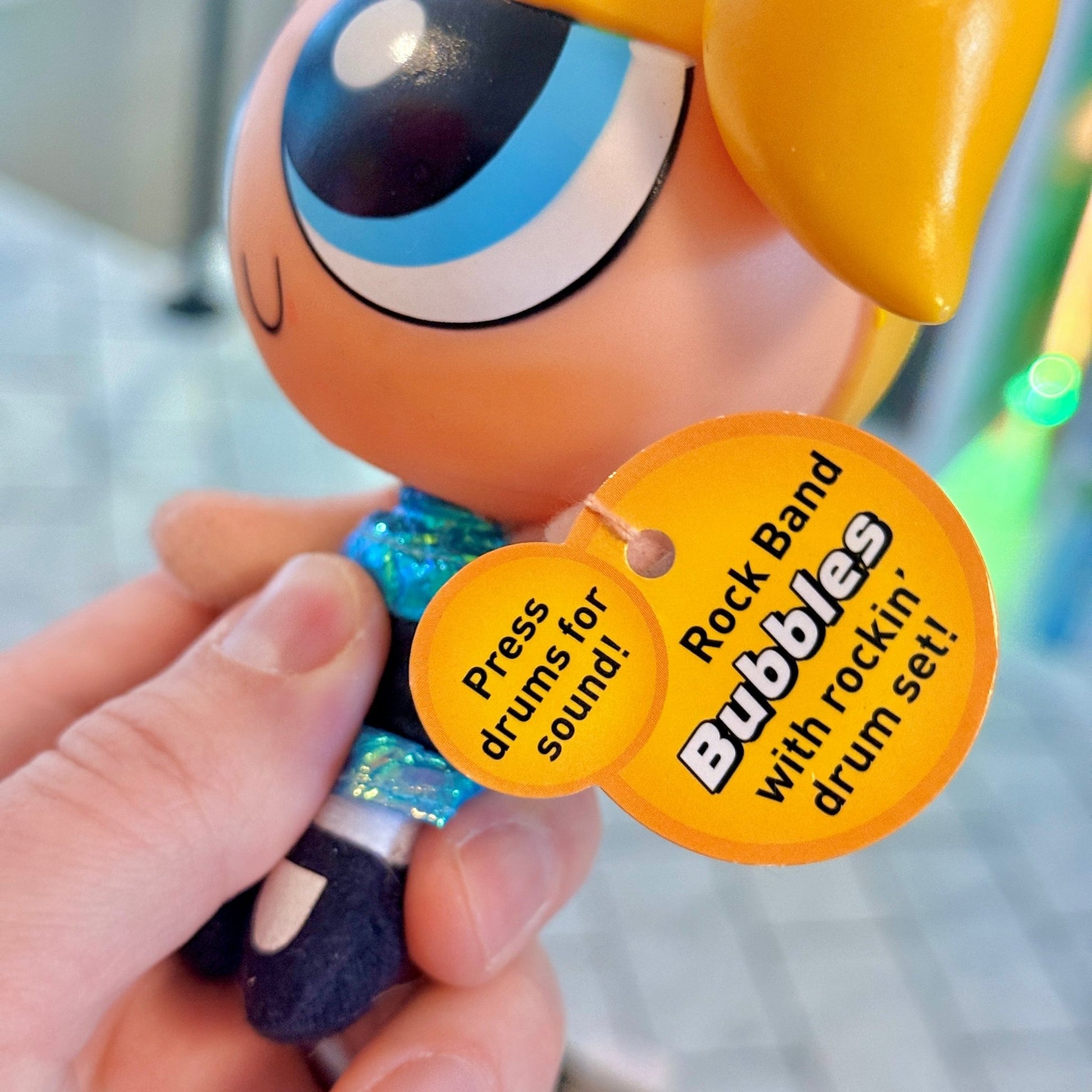 The Powerpuff Girls: Rock Band Bubbles Mini Plush Doll (Cartoon Network, 2000) - PopCultGang