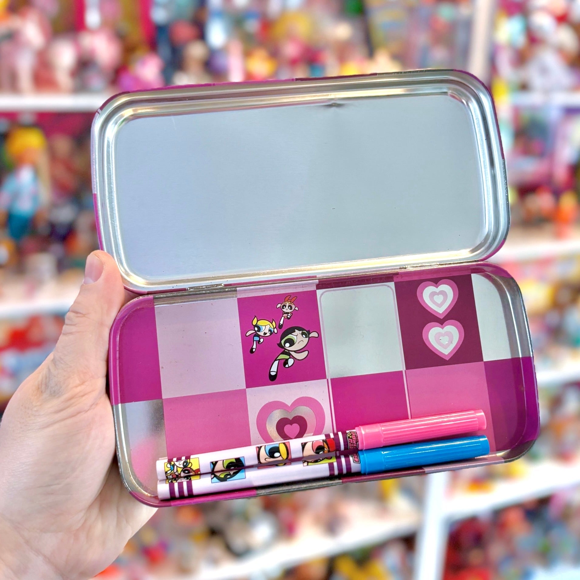 The Powerpuff Girls: Tin Pencil Case (Cartoon Network, 2000) - PopCultGang