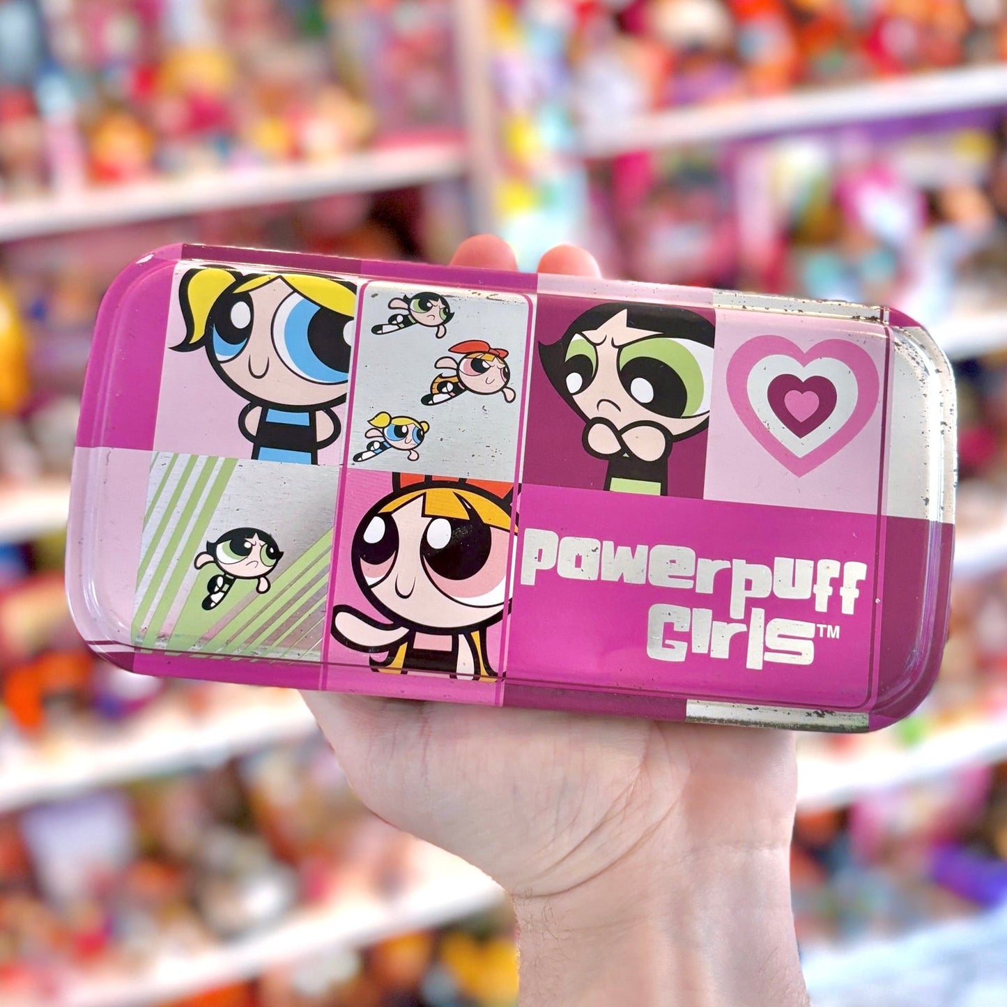 The Powerpuff Girls: Tin Pencil Case (Cartoon Network, 2000) - PopCultGang
