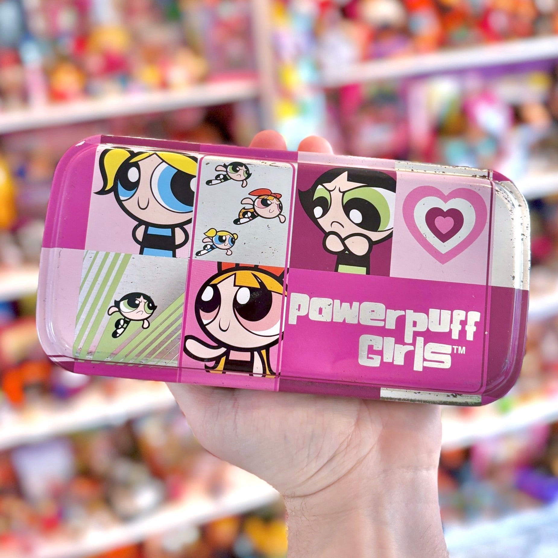 The Powerpuff Girls: Tin Pencil Case (Cartoon Network, 2000) - PopCultGang