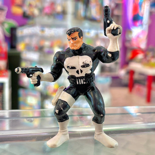 The Punisher PVC Rubber Figure (Marvel, Comics Spain, 1990) - PopCultGang