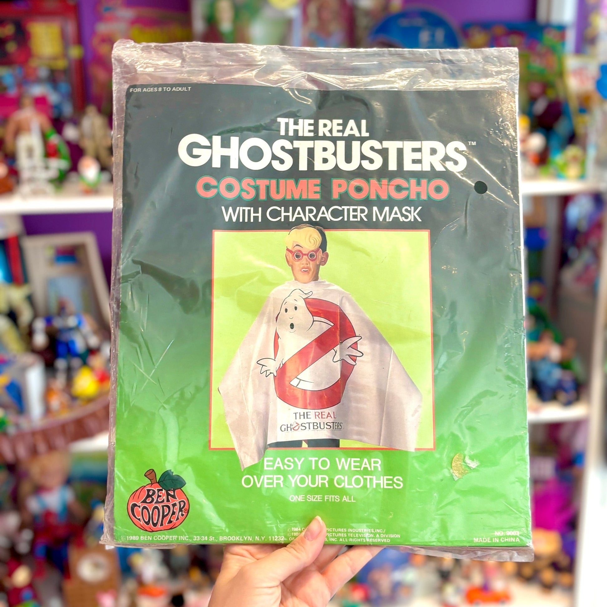 The Real Ghostbusters Poncho Costume - Egon Spengler (Ben Cooper, 1989) - PopCultGang