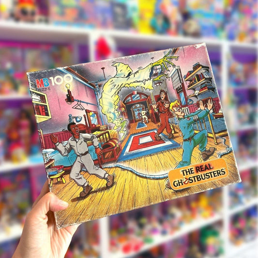 The Real Ghostbusters Puzzle (100 pieces, 80s) - PopCultGang