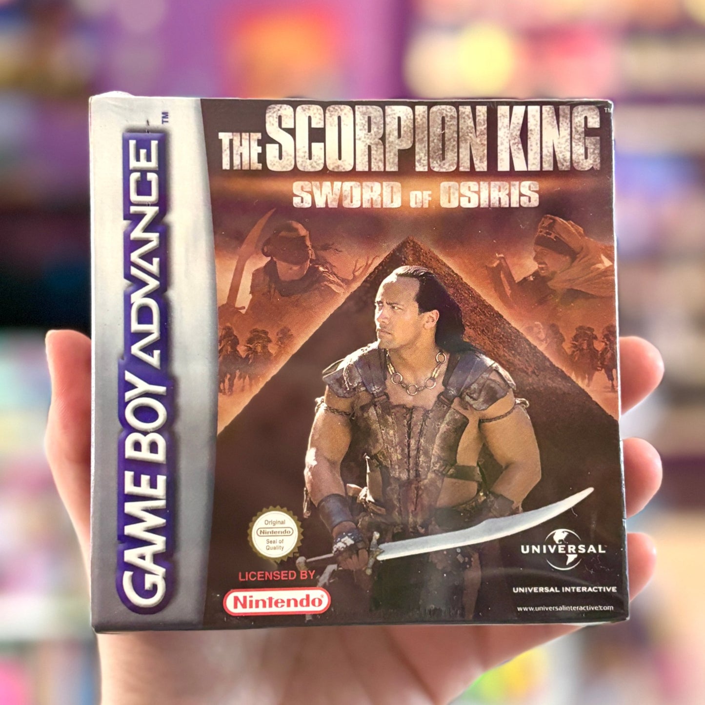 The Scorpion King: Sword of Osiris (Gameboy Advance) - PopCultGang