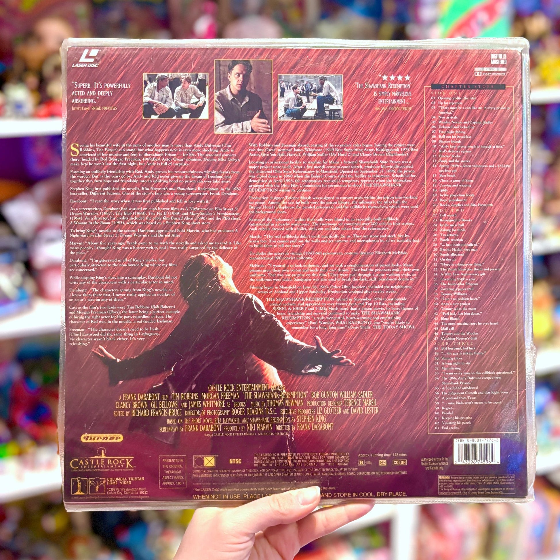 The Shawshank Redemption (Laserdisc, 90s) - PopCultGang