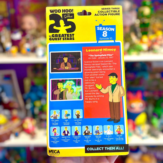 The Simpsons: 25 Of The Greatest Guest Stars - Leonard Nimoy Figure (Neca, 2013) - PopCultGang