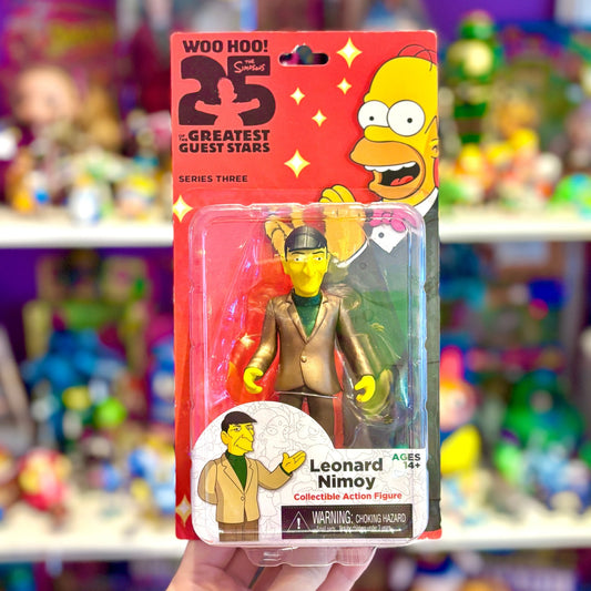 The Simpsons: 25 Of The Greatest Guest Stars - Leonard Nimoy Figure (Neca, 2013) - PopCultGang