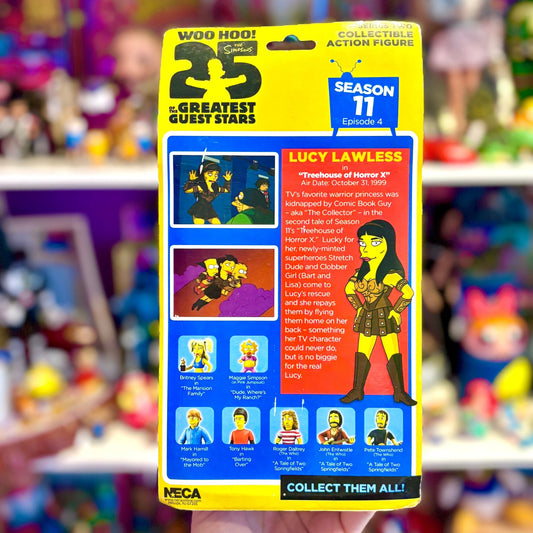The Simpsons: 25 Of The Greatest Guest Stars - Lucy Lawless Figure (Neca, 2013) - PopCultGang