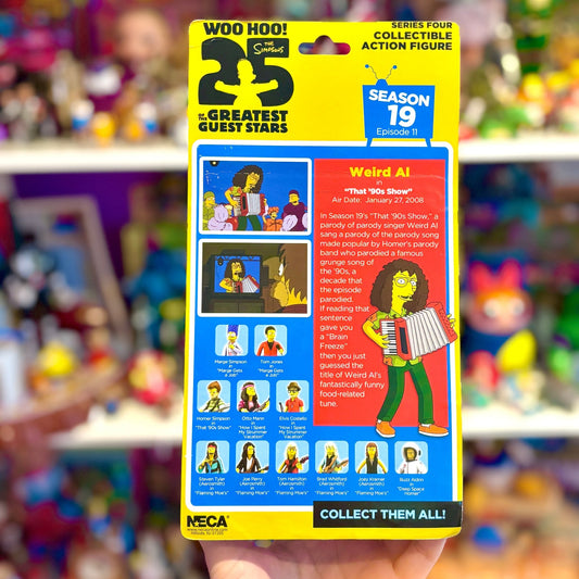 The Simpsons: 25 Of The Greatest Guest Stars - Weird Al Figure (Neca, 2013) - PopCultGang