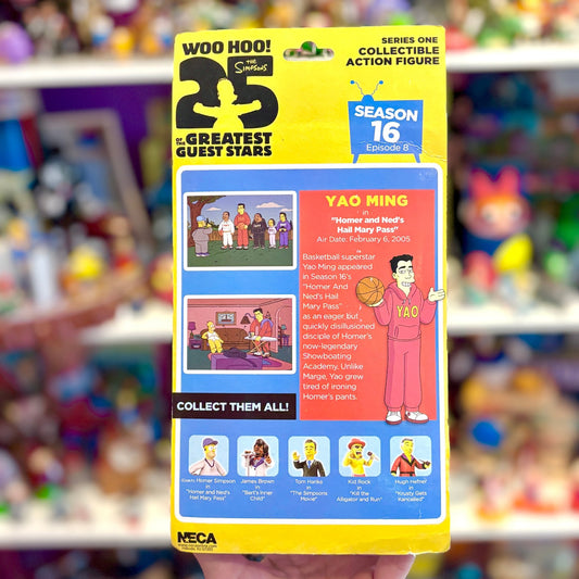 The Simpsons: 25 Of The Greatest Guest Stars - Yao Ming Figure (Neca, 2013) - PopCultGang