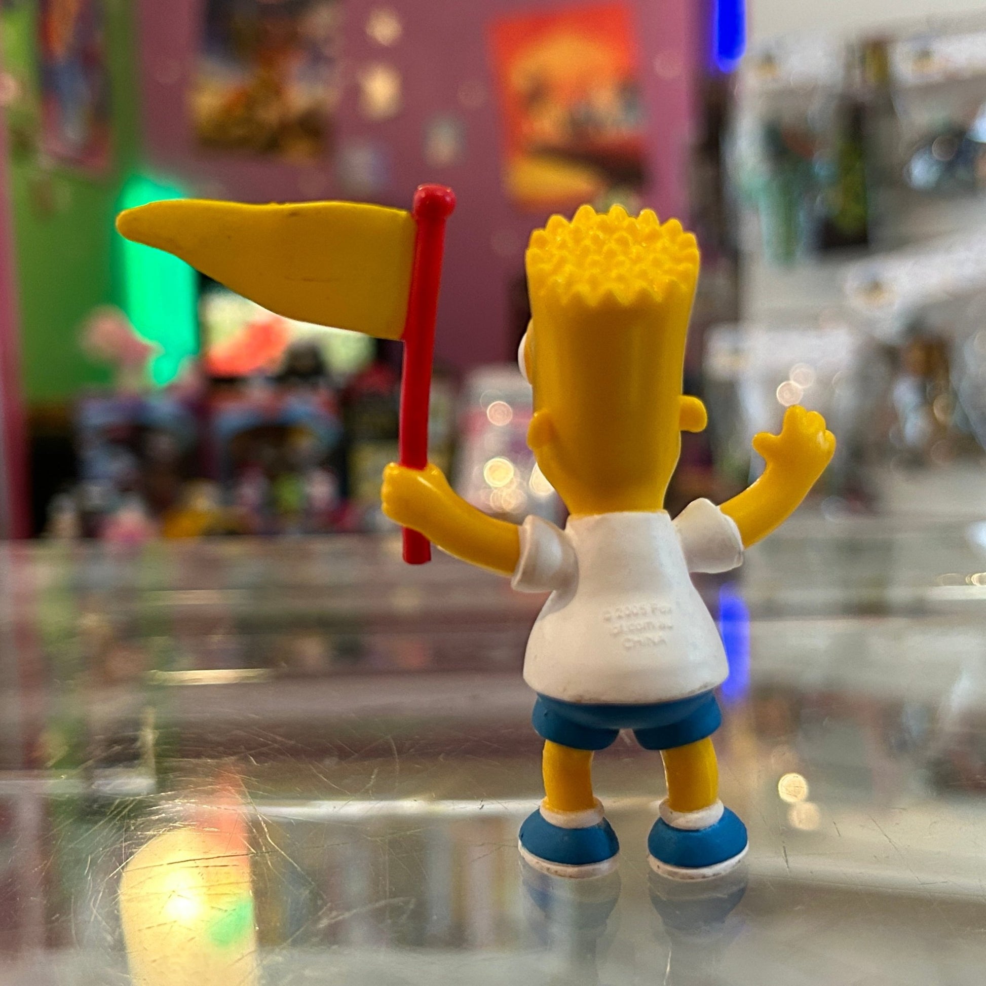 The Simpsons: Bart Simpson "I Love Krusty" Figure (90s) - PopCultGang