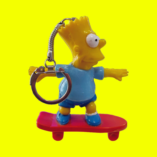 The Simpsons: Bart Simpson Keychain (1990) - PopCultGang