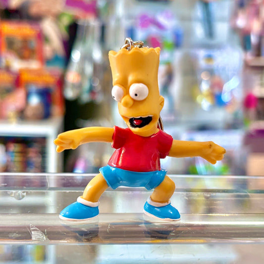 The Simpsons: Bart Simpson Surfing Keychain (1998) - PopCultGang