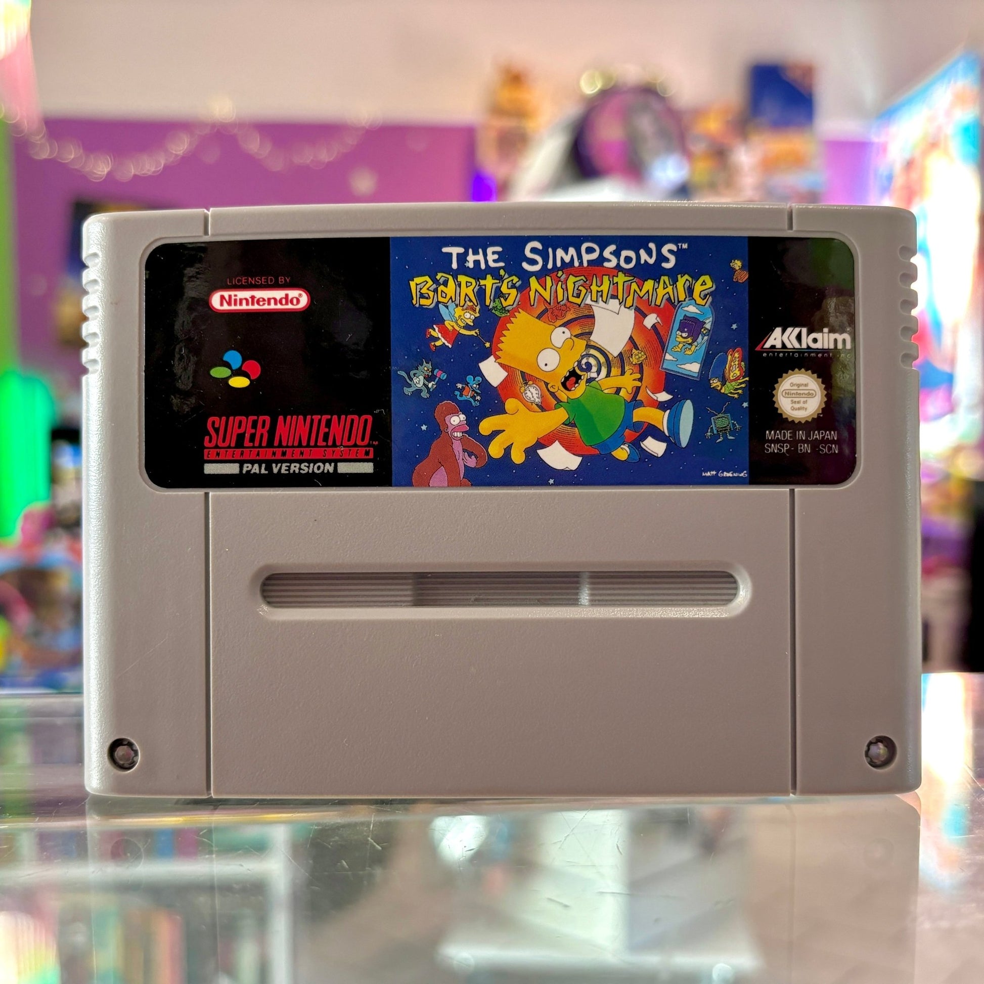 The Simpsons: Bart’s Nightmare (SNES) - PopCultGang