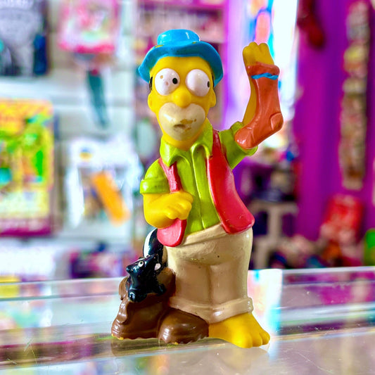 The Simpsons: Homer "Gone Fishing" PVC Figure (Burger King, 1990) - PopCultGang