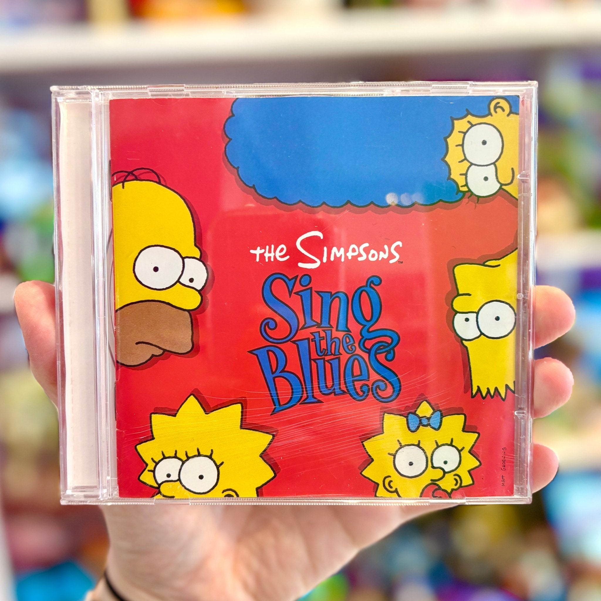 Simpsons 90s Rapper The Simpsons Sing the Blues (CD, 90s) – PopCultGang