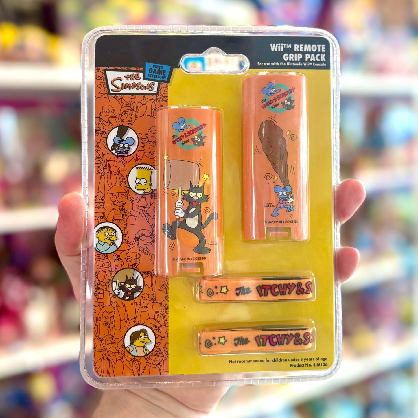 The Simpsons Wii Remote Grip Pack - PopCultGang