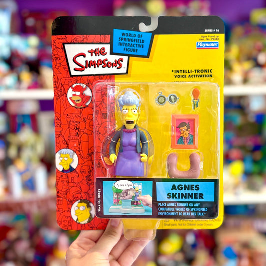 The Simpsons: World of Springfield - Agnes Skinner Action Figure (2000s) - PopCultGang