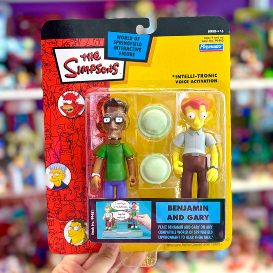 The Simpsons: World of Springfield - Benjamin and Gary Action Figure (2000s) - PopCultGang