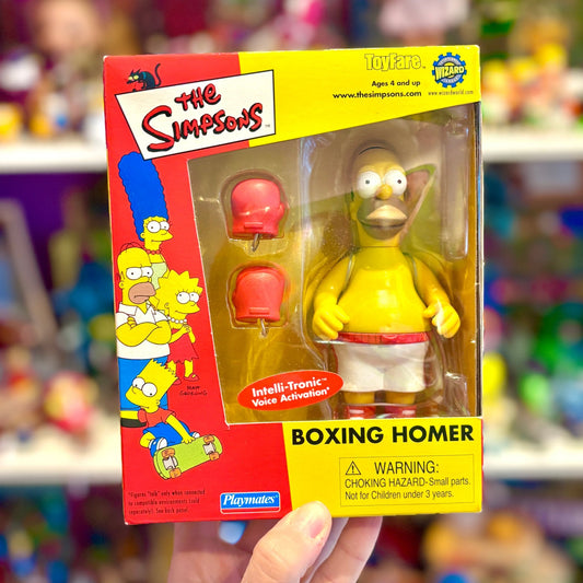 The Simpsons: World of Springfield - Boxing Homer (MOC, Playmates, 2000s) - PopCultGang