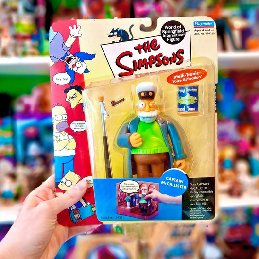 The Simpsons: World of Springfield - Captain McCallister Action Figure (2000s) - PopCultGang
