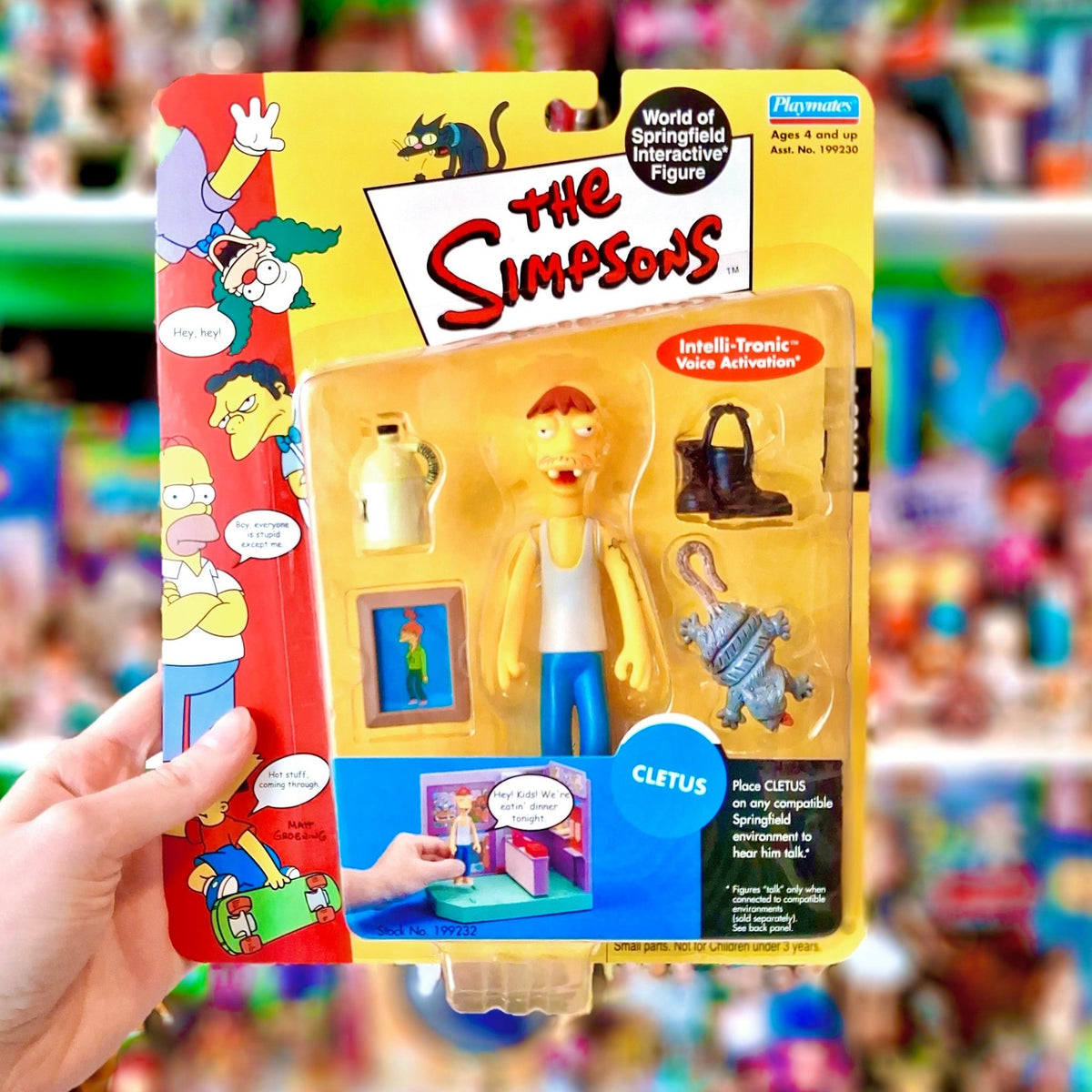 The Simpsons: World of Springfield - Cletus Action Figure (2000s) - PopCultGang