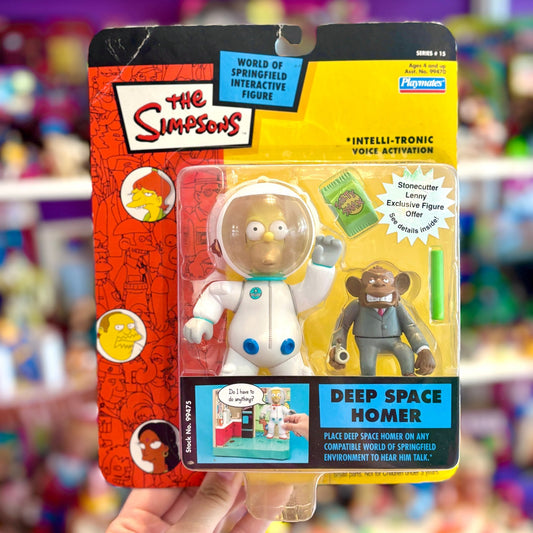 The Simpsons: World of Springfield - Deep Space Homer Action Figure (2000s) - PopCultGang
