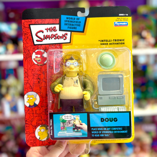 The Simpsons: World of Springfield - Doug Action Figure (2000s) - PopCultGang