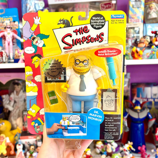 The Simpsons: World of Springfield - Dr. Marvin Monroe Action Figure (2000s) - PopCultGang