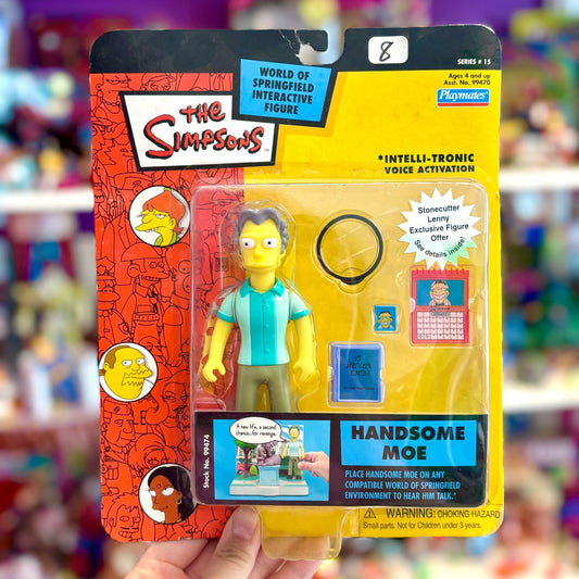 The Simpsons: World of Springfield - Handsome Moe Action Figure (2000s) - PopCultGang