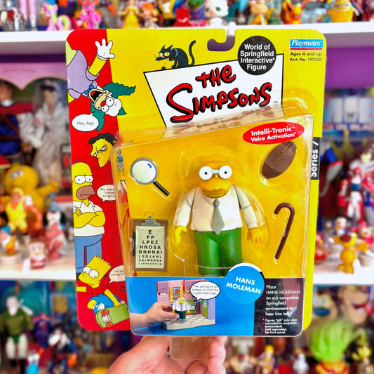 The Simpsons: World of Springfield - Hans Moleman Action Figure (2000s) - PopCultGang