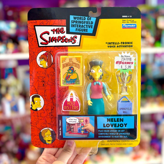 The Simpsons: World of Springfield - Helen Lovejoy Action Figure (2000s) - PopCultGang