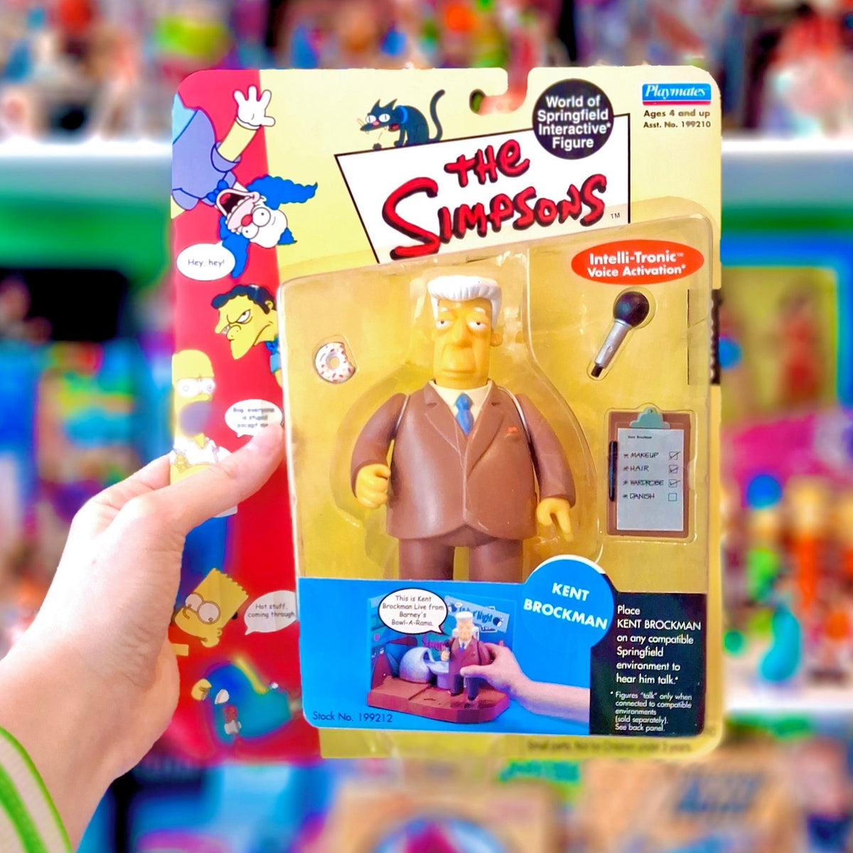 The Simpsons: World of Springfield - Kent Brockman Action Figure (2000s) - PopCultGang