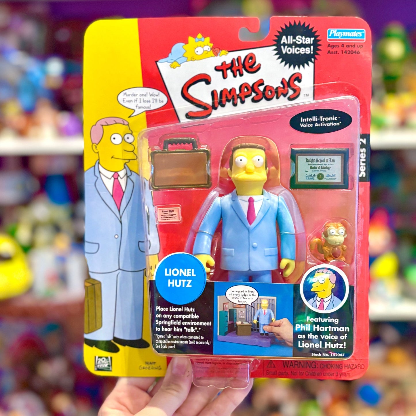 The Simpsons: World of Springfield - Lionel Hutz Action Figure (2000s) - PopCultGang