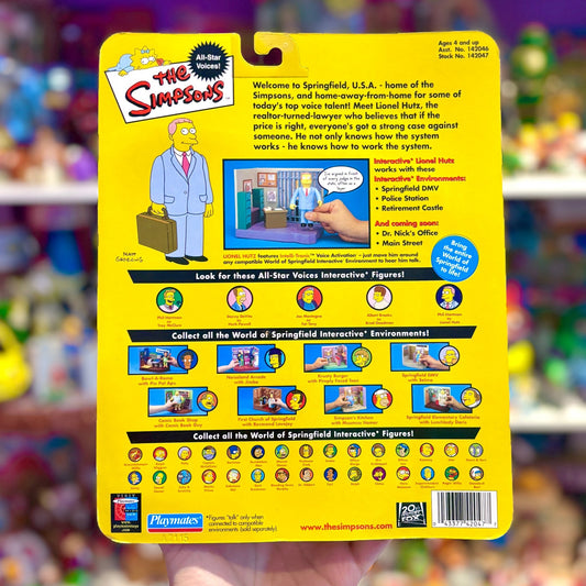 The Simpsons: World of Springfield - Lionel Hutz Action Figure (2000s) - PopCultGang